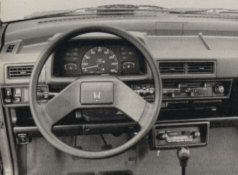 Honda Jazz 45 Cockpit